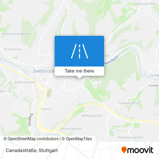 Карта Canadastraße