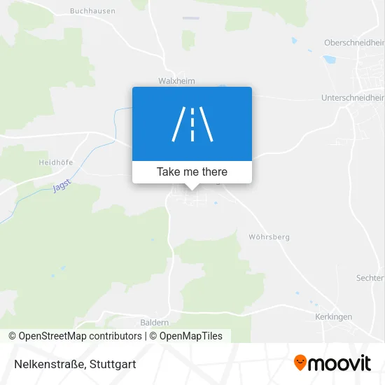 Карта Nelkenstraße