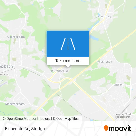 Карта Eichenstraße