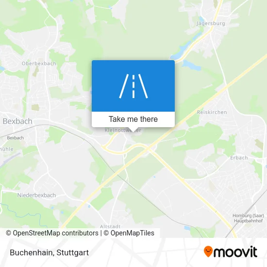 Карта Buchenhain