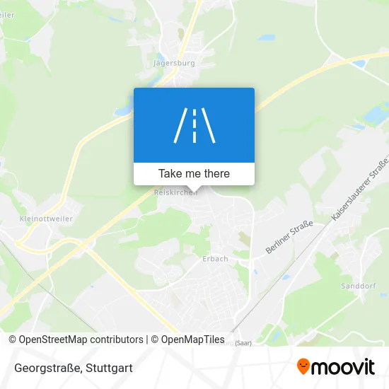 Карта Georgstraße