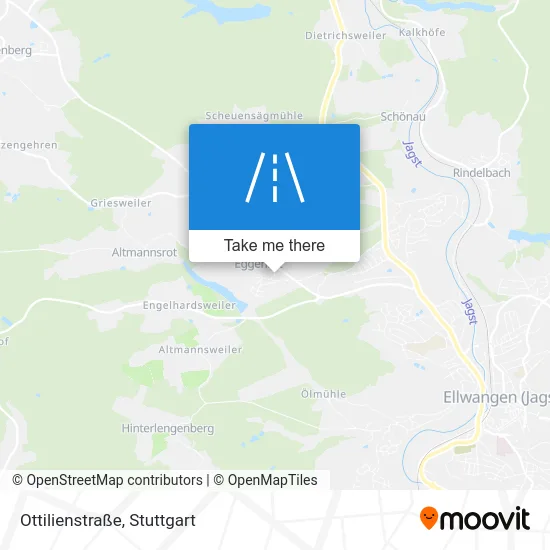Карта Ottilienstraße