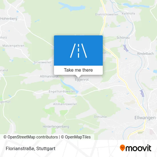 Карта Florianstraße