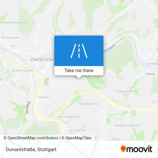 Карта Dunantstraße