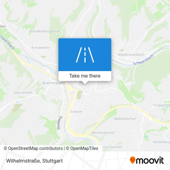Карта Wilhelmstraße