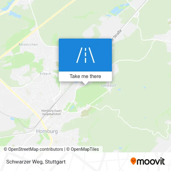 Карта Schwarzer Weg