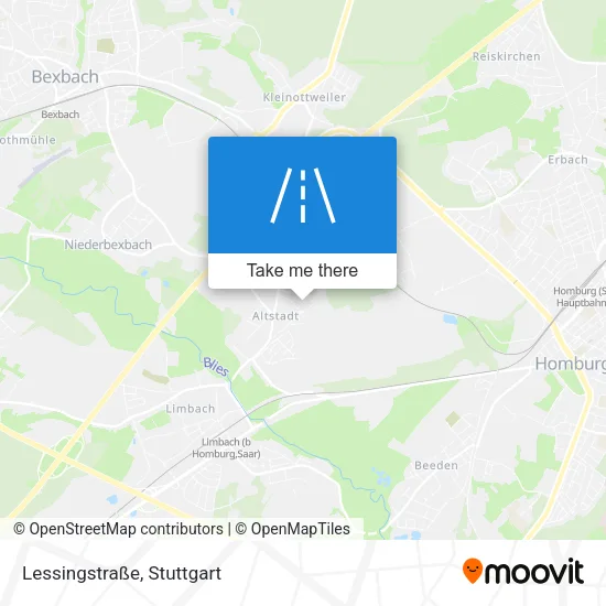 Карта Lessingstraße