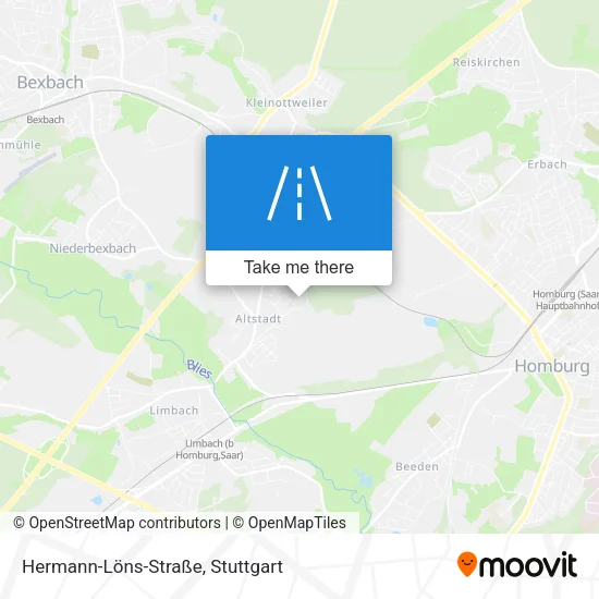 Карта Hermann-Löns-Straße