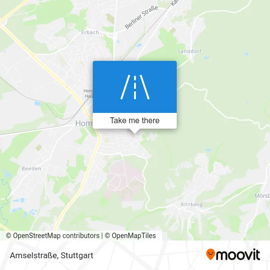 Карта Amselstraße