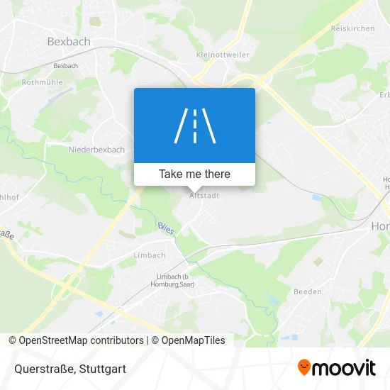 Карта Querstraße