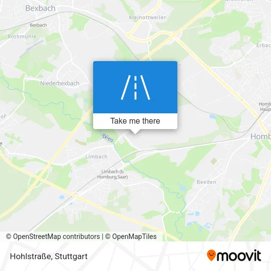 Карта Hohlstraße