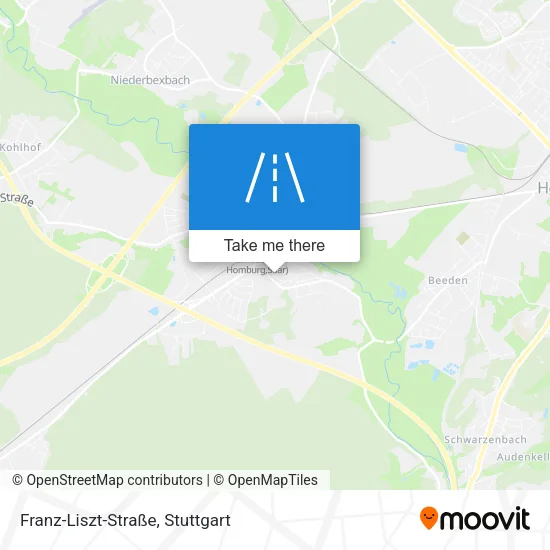 Карта Franz-Liszt-Straße