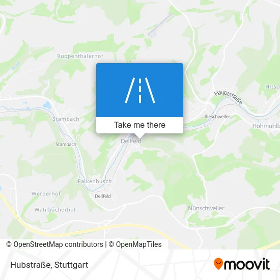 Карта Hubstraße