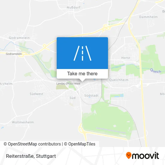 Карта Reiterstraße