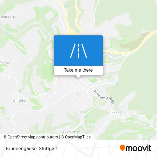 Карта Brunnengasse