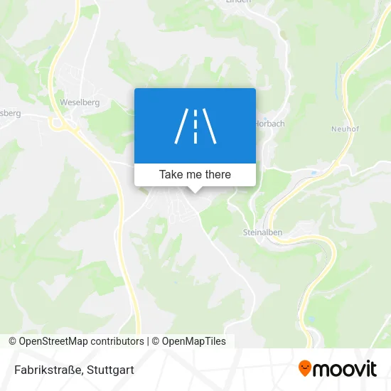 Карта Fabrikstraße