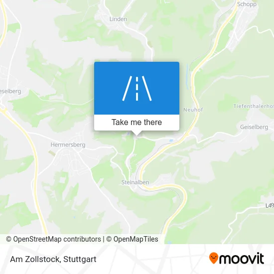 Карта Am Zollstock