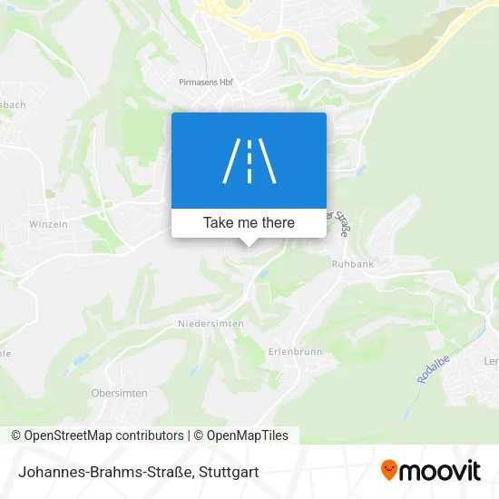 Карта Johannes-Brahms-Straße