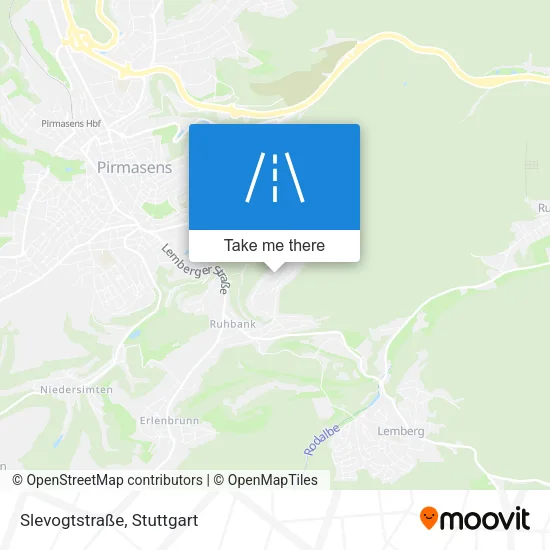 Карта Slevogtstraße