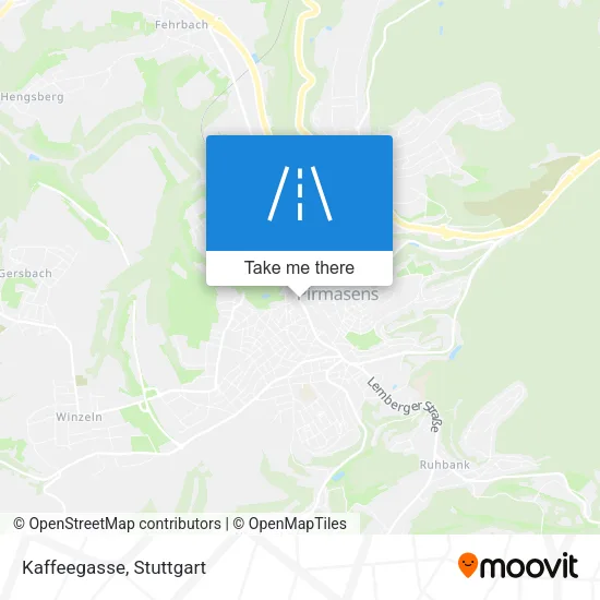 Карта Kaffeegasse