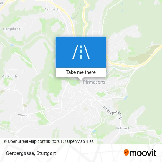 Карта Gerbergasse