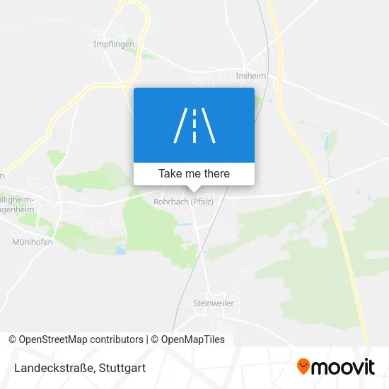 Карта Landeckstraße