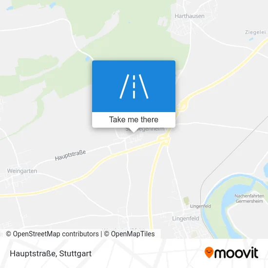 Карта Hauptstraße