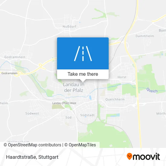Карта Haardtstraße