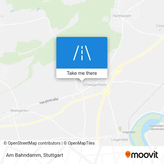 Карта Am Bahndamm