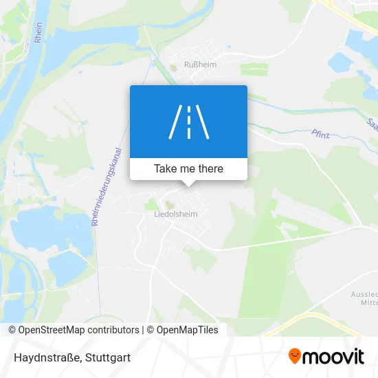 Карта Haydnstraße