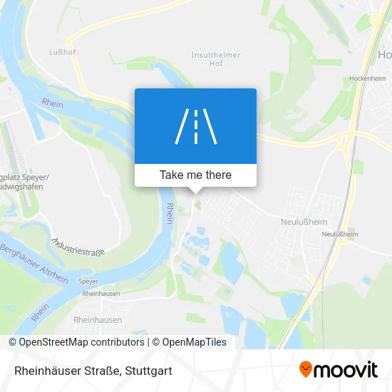 Карта Rheinhäuser Straße