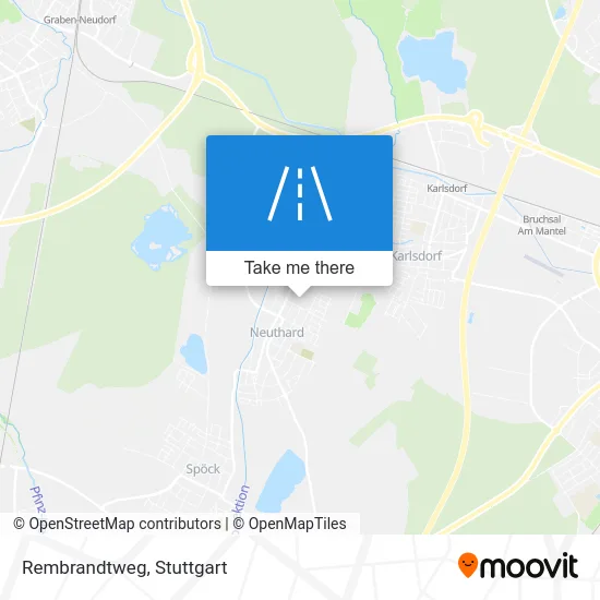 Карта Rembrandtweg