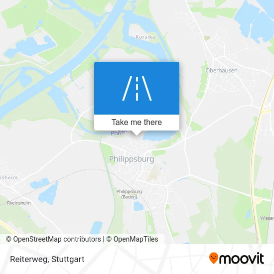 Карта Reiterweg