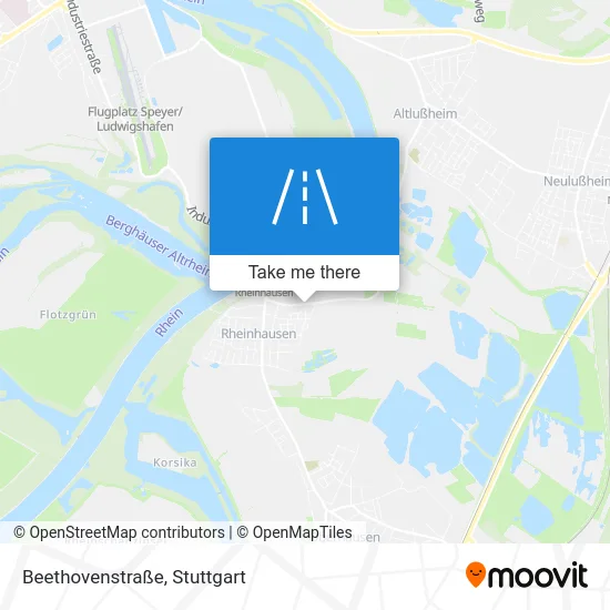 Карта Beethovenstraße