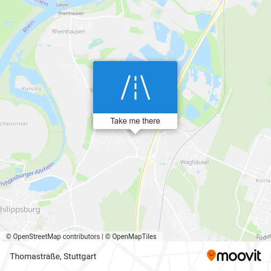 Карта Thomastraße