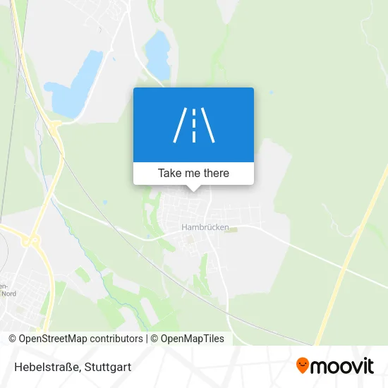 Карта Hebelstraße