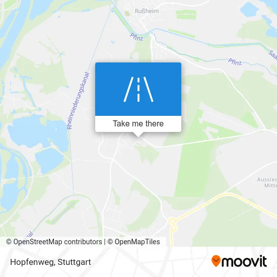 Карта Hopfenweg