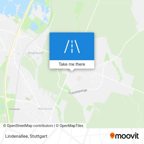 Карта Lindenallee