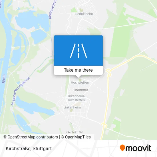 Карта Kirchstraße