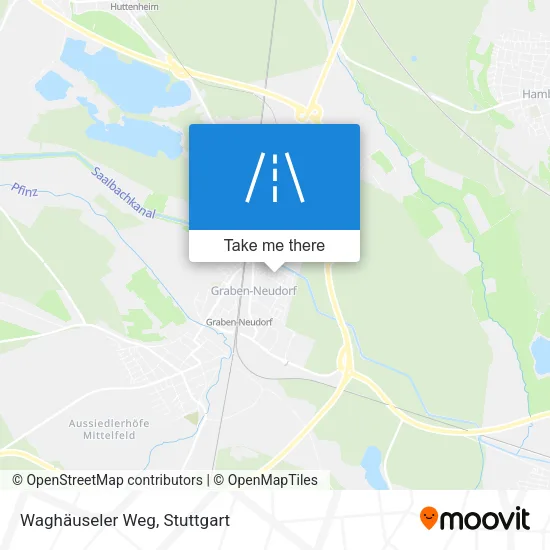 Карта Waghäuseler Weg