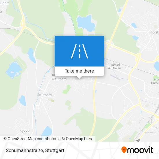 Карта Schumannstraße