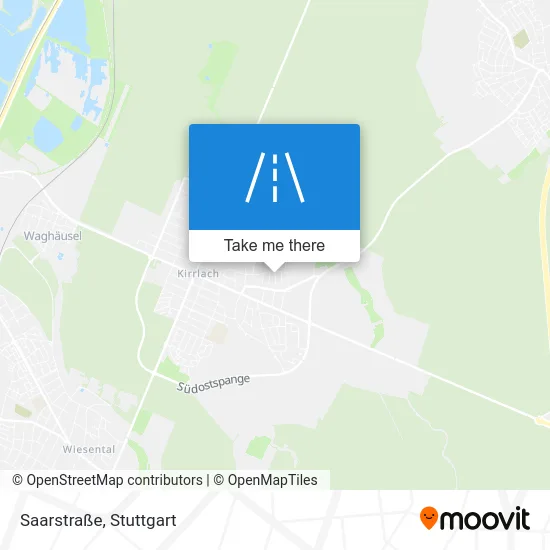 Карта Saarstraße