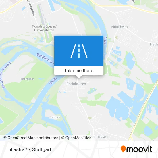 Карта Tullastraße