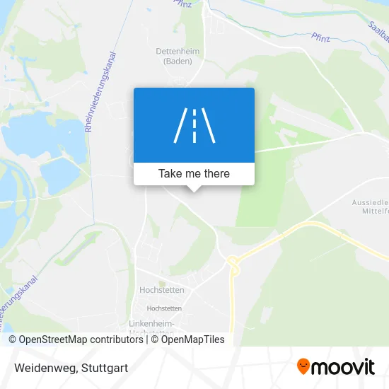 Карта Weidenweg