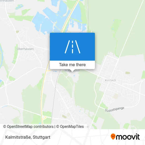 Карта Kalmitstraße