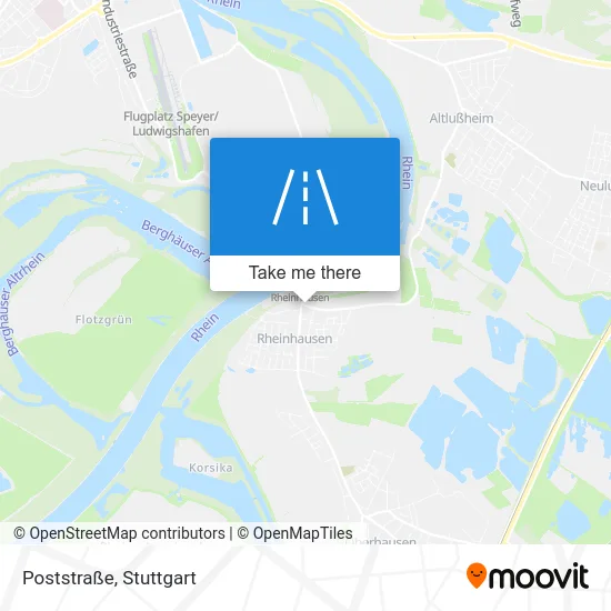 Карта Poststraße