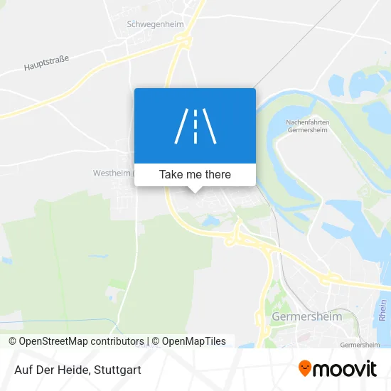 Карта Auf Der Heide