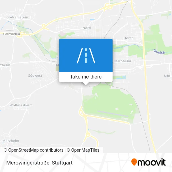 Карта Merowingerstraße