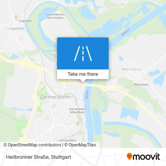 Карта Heilbronner Straße