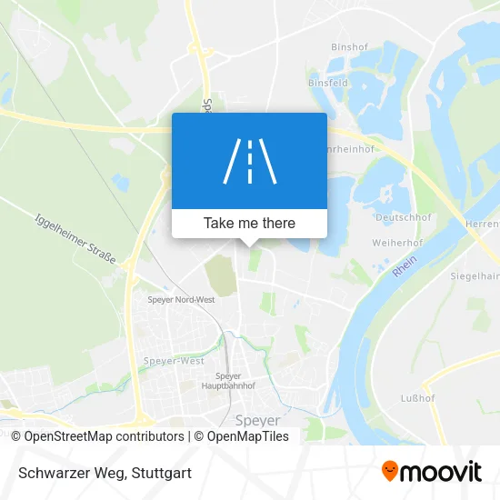 Карта Schwarzer Weg